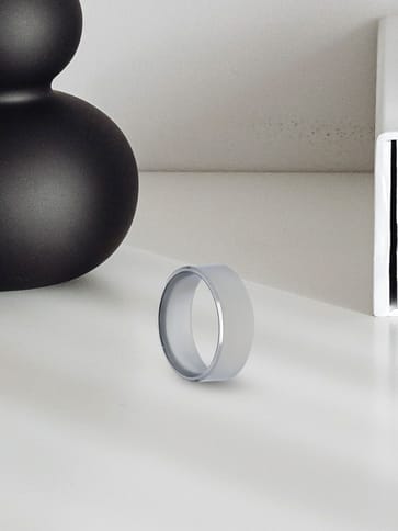Men's Finger Ring in Rhodium finish - V15151