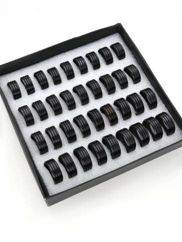 Men's Finger Ring in Black Rhodium finish - V15144
