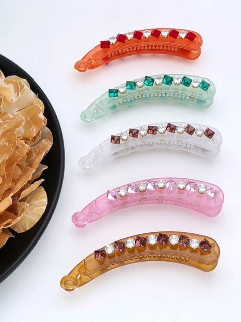 Fancy Banana Clip in Assorted color - A680