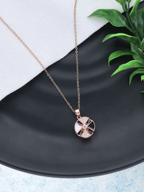 Rotating Pendant in Rose Gold finish - THF2247