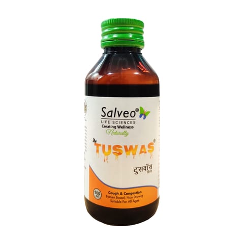 SALVEO TUSWAS SYRUP 100ML(Pack of 3)