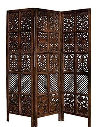 Shilpi Wooden partition Room Divider Screen