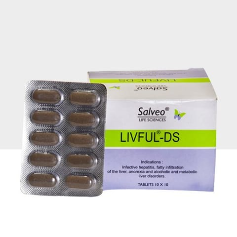 Salveo LIVFUL-DS Tablet (Blister Strip of 10-S X 10 Strips)(Salveo)
