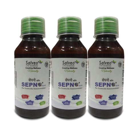 Salveo SEPNO Syrup 100ml(Pack of 3)