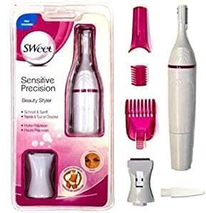 Sweet Sensitive Touch Eyebrows Underarms Electric Trimmer for Women