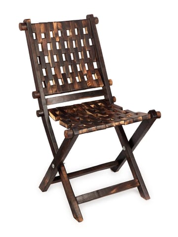 Shilpi Wooden Lounge Chair/Garden Chair/Lobby Chair/Folding Chair