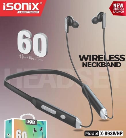 iSonix- Neckband | In ear Neckband with mic
