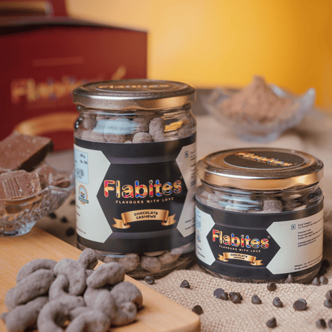 Flabites Chocolate Cashews 150 Gms