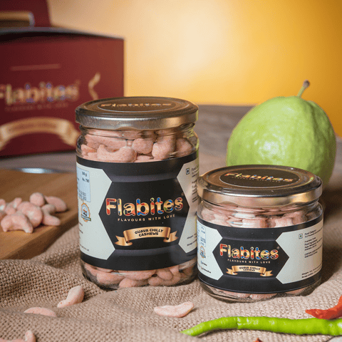 Flabites Guava Chilly Cashews 300 Gms