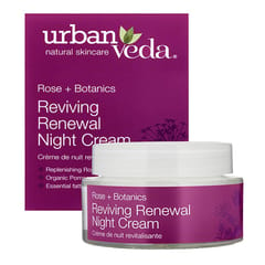 Urban Veda Reviving Rose Renewal Night Cream, 50ml
