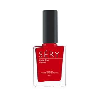 SERY ColorFlirt Nail Paint  Cherry Berry Red, 10 ml