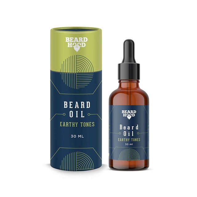 BeardHood Earthy Tones Beard Oil, 30ml
