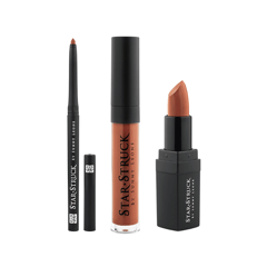 Star Struck 3 Piece Lip Set (Intense Matte Lip color,Liquid Lip Color,Lip Liner)