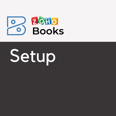 Configuração Zoho Books