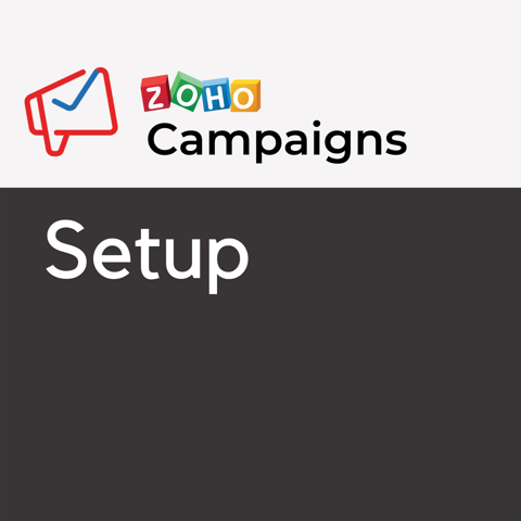Configuração Zoho Campaigns