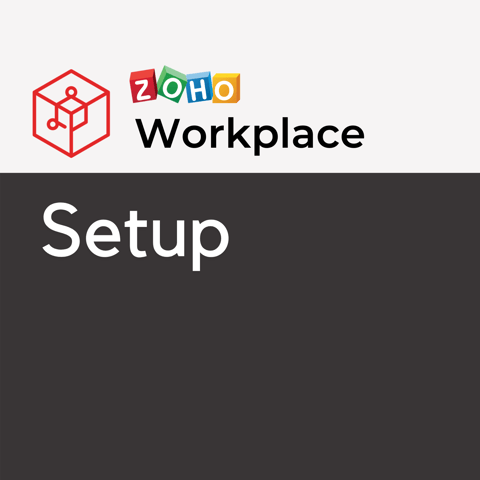 Configuración Zoho Workplace