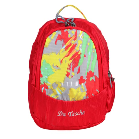 Da Tasche Polyester 20 Ltr Red School Backpack