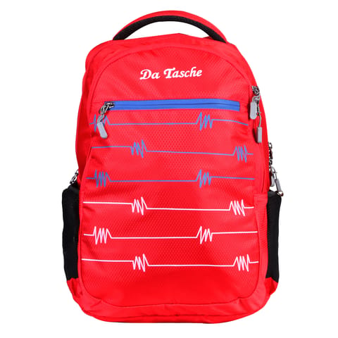 Da Tasche Heartbeat 40L Red Laptop School Backpack