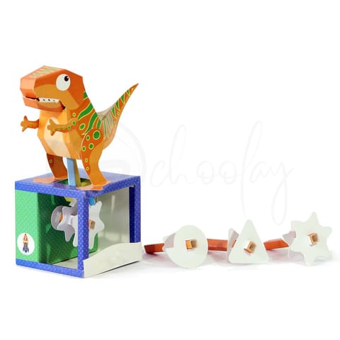 Do It Yourself 3D Sheet T-Rex Automaton (8 Yrs & Above)