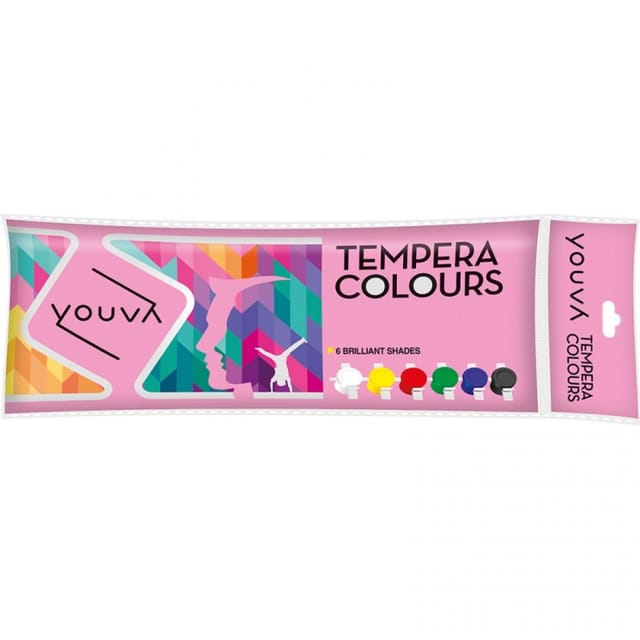 Youva Tempera Colours Pack of 12