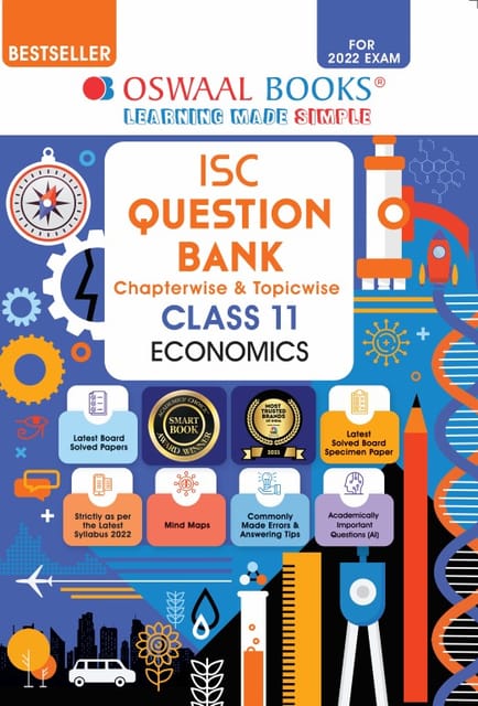 Oswaal ISC Question Bank Class 11 Economics Book Chapterwise & Topicwise (For 2022 Exam)