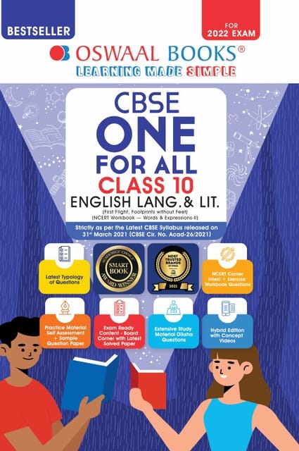 Oswaal CBSE One for All, English Lang. & Lit., Class 10 (For 2022 Exam)