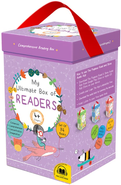My Ultimate Box of Readers - Set of 14 Books for Age 4+