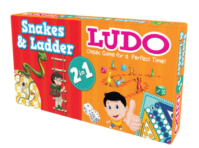 Pegasus 2 in 1 Ludo and Snakes & Ladder - Classic Games for a Perfect Time