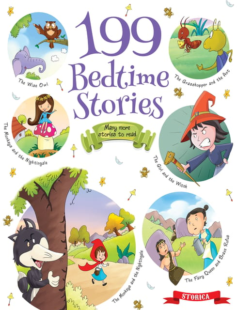 199 Bedtime Stoies - Exciting Bedtime Stories for 3 to 6 Year Old Kids Paperback