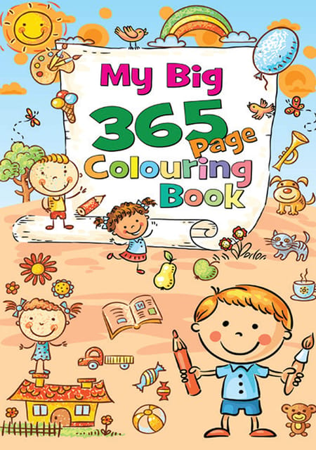 My Big 365 Page Colouring Book: 1 (365 Colouring Book)