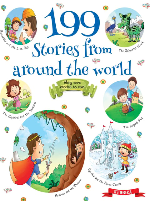 199 Stoies from Around the World - Exciting Stories for 3 to 6 Year Old Kids Paperback