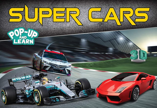 Super Cars - 3D Pop-up Book