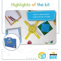 Sparklebox Math Learning Kit for Grade 9 | 30 Fun Activities for Hands On Learning | Age 13 Years and Above.