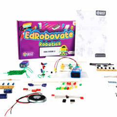 Sparklebox DIY EduSTEM-3 Kit | 10 Experiments | Ideal Gift for Kids of Age 10 Years and Above | Modular Electronic Circuits | Compatible with Arduino