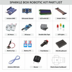 Sparklebox DIY Smart Innovation Kit || Ideal gift for age 11 and above || Hands on learning || Robotics Toys.