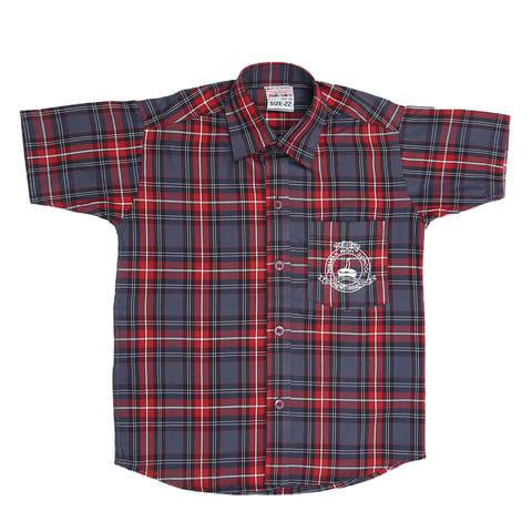 Half Shirt with logo Boys ( Nursery to 8th )