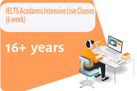 IELTS Academic Intensive Live Classes (6 week)