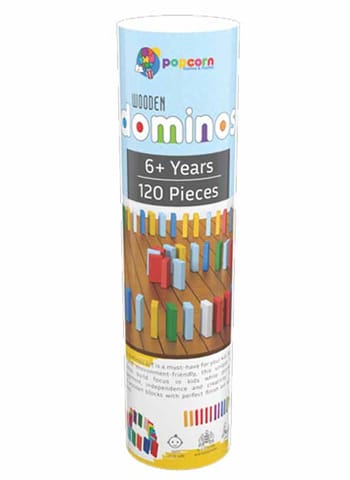 Wooden Dominos for Kids