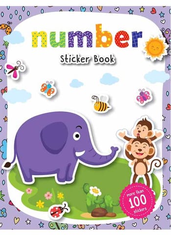 Number Sticker Book