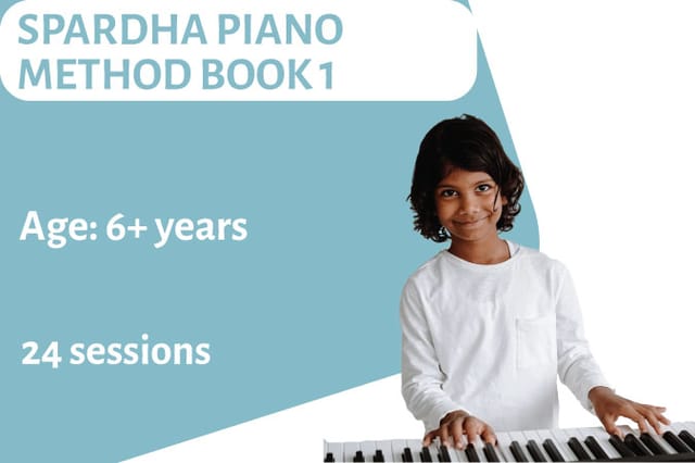 SPARDHA PIANO METHOD BOOK 1