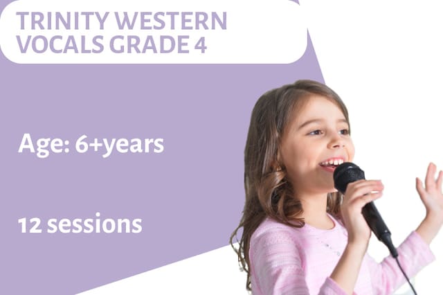 TRINITY WESTERN VOCALS GRADE 4