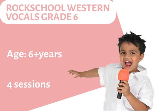 ROCKSCHOOL WESTERN VOCALS GRADE 6