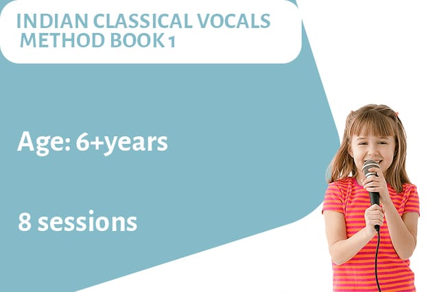 INDIAN CLASSICAL VOCALS METHOD BOOK 1
