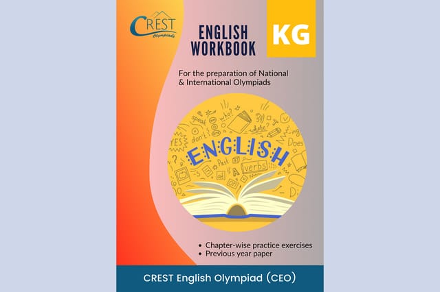 CREST English Olympiad Workbook (CEO) - Grade KG
