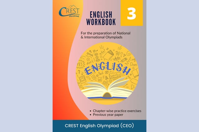 CREST English Olympiad Workbook (CEO) - Grade 3