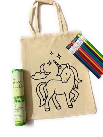 The Green Chapter Unicorn Color Me Kit
