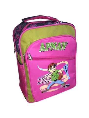 Apnav Pink School Bag