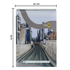 Youva Spiral Bound Sketch Book (36 Pages)