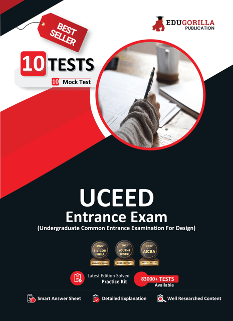 UCEED 2023 : Undergraduate Common Entrance Exam For Design (English Edition) - 10 Full Length Mock Tests (Solved Questions) with Free Access to Online Tests