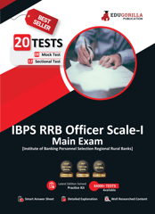 IBPS RRB Officer Scale 1 Main Exam 2023 (English Edition) - 8 Full Length Mock Tests and 12 Sectional Tests (2400 Solved Questions) with Free Access to Online Tests